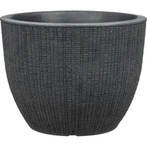 Scheurich Pflanzgefäß Barceo Ø 47 x 47 cm Stony black