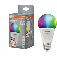 Osram SMART+ Matter LED-Lampe A100 Kolbenform 14W E27 RGBW,