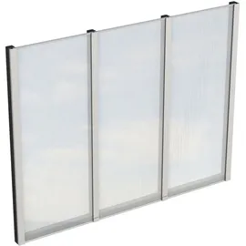 SKANHOLZ Carport-Seitenwand 2,43 x 2,00 m grau