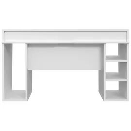 Forte Tezaur Gaming Desk mit RGB-Beleuchtung weiß