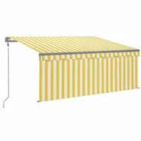 VidaXL Gelenkarmmarkise 300 x 250 cm gelb