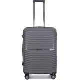 Stratic Bright+ 4 Rollen Trolley M 66 cm mit Dehnfalte grey