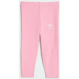 adidas Girls' Monogram Crew/Leggings Set Infant, Pink, - 104