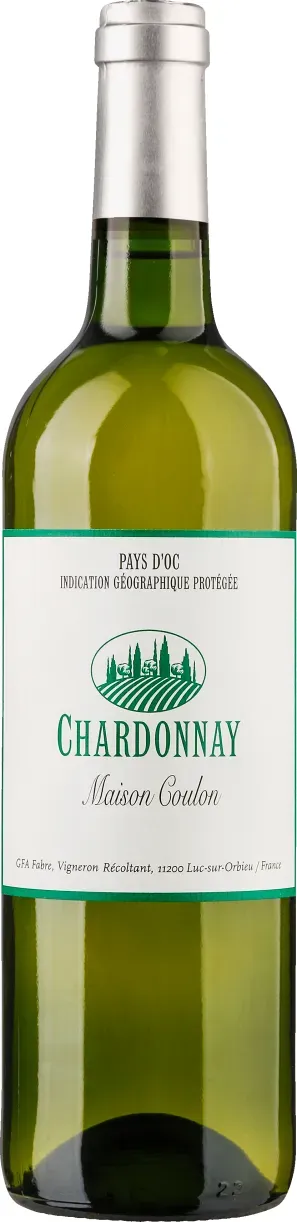 Maison Coulon Chardonnay Pays d'Oc IGP 2024, Bio Weisswein, Biowein