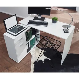 MID.YOU Eckschreibtisch, 1 Schubladen, rechteckig, eckig, 120x75.5x106.5 cm, Stauraum, Regal, Arbeitszimmer, Schreibtische, Eckschreibtische