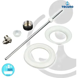 tecuro Zugstange für Exzenter Ab- und Überlaufgarnitur 205 mm x Ø 5 mm Ablaufventil