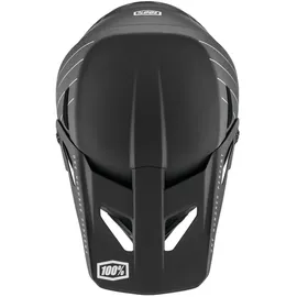 100% Status schwarz Downhill Helm XS