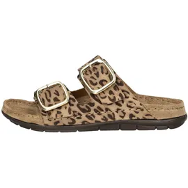 ROHDE Pantoletten in Leopard | Gr.: 35