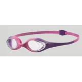 Schwimmbrille Kinder 6-12 Jahre Spider Junior - Violet-clear-pink - Einheitsgröße