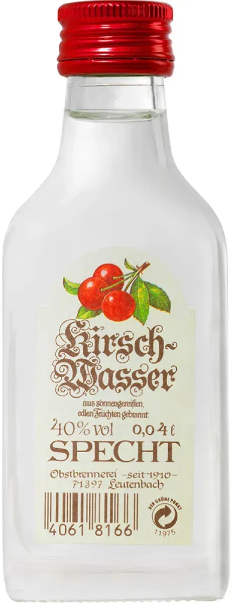 Specht Kirschwasser 40% vol. 0,04 l