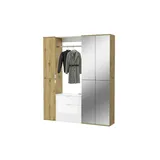 Möbel Boss Projekt X Garderobe 152x193x34 beige