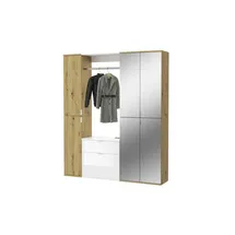 Möbel Boss Projekt X Garderobe 152x193x34 beige