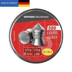 Luftgewehrmunition 500 schwer 4,5 mm x300 4,5 MM