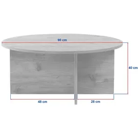 Asir Soleil Beige Holzwerkstoff 90 x 40 cm