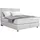 Home Affaire Boxspringbett »Nele« inkl. Topper im schlichtem Design grau