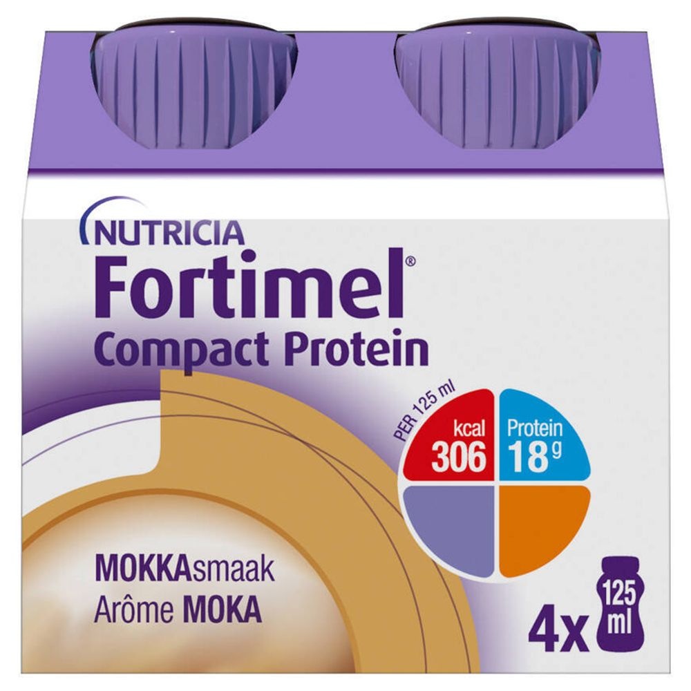 Fortimel® Compact Protein Moka 4x125 ml solution(s) buvable(s)