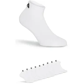 Fila UNISEX QUARTER PLAIN SOCKS 9er Pack Weiß 43-46