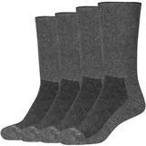 CAMANO Bio-Baumwoll Diabetiker Crew Socken, 0008 - anthracite 35-38