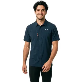 Salewa Puez Kurzarmhemd Blueberry 2XL