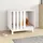 vidaXL Hundehütte 70 x 50 x 62 cm Holz Weiß