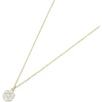 Luigi Merano Kette Blüte mit Zirkonia, Gold 375 Ketten