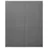 Plissee Klemmfix 45 x 130 cm Hellgrau