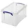 Really Useful Box Aufbewahrungsbox 25,5 x 39,5 x 21 cm 14-tlg. transparent