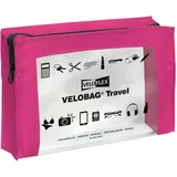 Veloflex 2705371 - VELOBAG Travel DIN A5 Kleinkrambeutel Reißverschlusstasche Mehrzwecktasche, Textil und PVC, pink,
