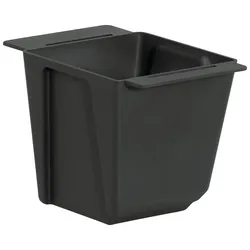 Geli Pflanzgefäß Easy 1010 x10 x10 cmquadratischschwarzpasend für Europaletten