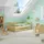 Erst-Holz Gemütliches Kinderbett mit dreiseitiger Sicherung 90x200 cm Kiefer V-60.29-09Rollrost und Bettkasten inkl.