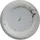 Niermann Standby LED Deckenleuchte 12W rund Schliffglas satiniert, Messing matt, Ø 35cm
