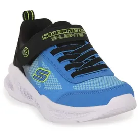 SKECHERS Meteor Lights Kinder Schwarz/Blau 30