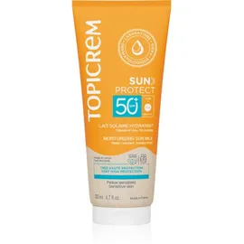 Topicrem Sun Protect Moisturizing Sun Milk SPF50+ hydratisierende Sonnenmilch SPF 50+ 200 ml