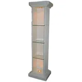 Vitirne Eckvitrine Fossil Eckregal Verkausvitrine Standsäule Säule Römische