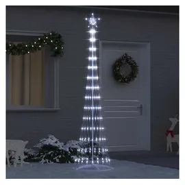 vidaXL LED-Weihnachtsbaum mit Ständer 250 cm Kaltweiß