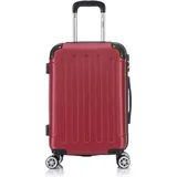 Flexot® F-2045 | 20 Zoll Koffer, Größe M, Handgepäck, Reisekoffer, Trolley mit Teleskopgriff, Hartschalenkoffer, robust, 360° Rollen, Zahlensc...