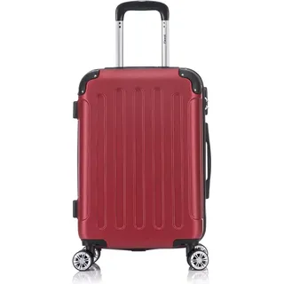 Flexot® F-2045 | 20 Zoll Koffer, Größe M, Handgepäck, Reisekoffer, Trolley mit Teleskopgriff, Hartschalenkoffer, robust, 360° Rollen, Zahlensc...