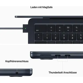 Apple MacBook Air M2 2022 13,6" 16 GB RAM 1 TB SSD 10-Core GPU mitternacht