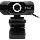 Savio CAK-01 Webcam 2000000 MP 1920 x 1080 Pixel USB Schwarz