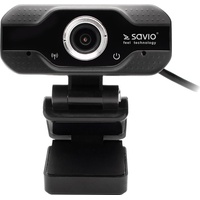 Savio CAK-01 Webcam, 2000000 MP 1920 x 1080 Pixel USB Schwarz