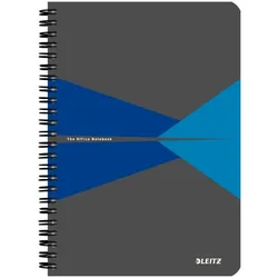 LEITZ Collegeblock Office, DIN A5, kariert, blau