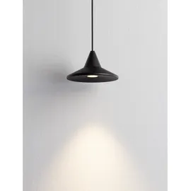 Nova Luce Dro 1-flg. Ø 9,2 cm schwarz Aluminium