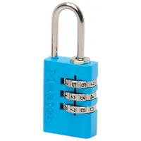Master Lock Vorhangschloss 7620 Eurdcolcc Zahlenschloss 20 mm, bunt, Sb