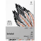 WINSOR & NEWTON Bristol Pad 250g A4, 20 Seiten