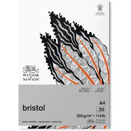 WINSOR & NEWTON SmartMax Bristol-Block 250 g A4, 20 Blatt