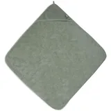 jollein Kapuzenhandtuch Frottee 75x75 cm - Ash Green