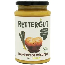 Rettergut Bio Kartoffelsuppe mit Lauch 375ML