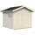 Palmako Nils Holz-Gartenhaus Transparent Satteldach 279 cm x 239 cm