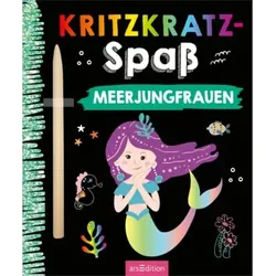 arsEdition Kritzkratz-Spaß Meerjungfrauen