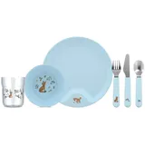Mepal Mio Kinder Geschirr-Set, 6-teilig Forest Friends